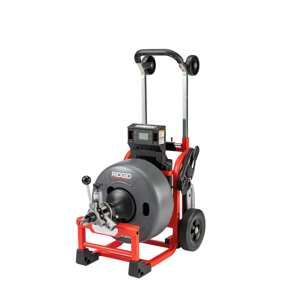 RIDGID K-4310 FXP 3/4 in. Drain Cleaning Drum Machine, Includes 8-Piece Tool Set, Bag, Gloves, 2 FXP Battery-8.0 Ah and Charger