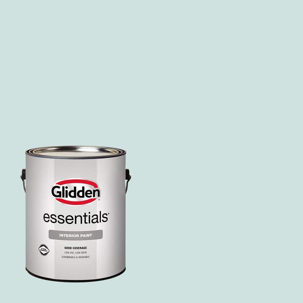 Glidden Essentials 1 gal. PPG1147-2 Mountain Dew Semi-Gloss Interior Paint