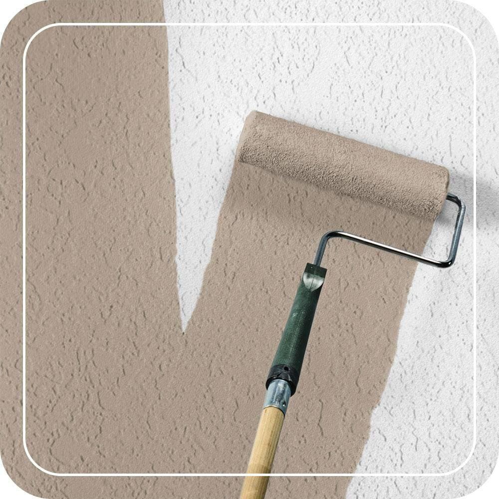 BEHR PREMIUM 1 gal. #BXC-43 Desert Sandstorm Elastomeric Masonry, Stucco and Brick Exterior Paint (3)