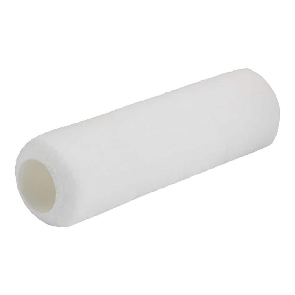 PRIVATE BRAND UNBRANDED Premium 9 in. x 1/2 in. Shed Resistant White Woven Paint Roller Cover
