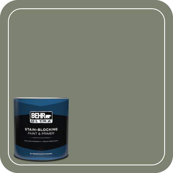 BEHR PREMIUM PLUS #PPU11-18 Cactus Garden Enamel Interior/Exterior Paint & Primer Color Sample (2)