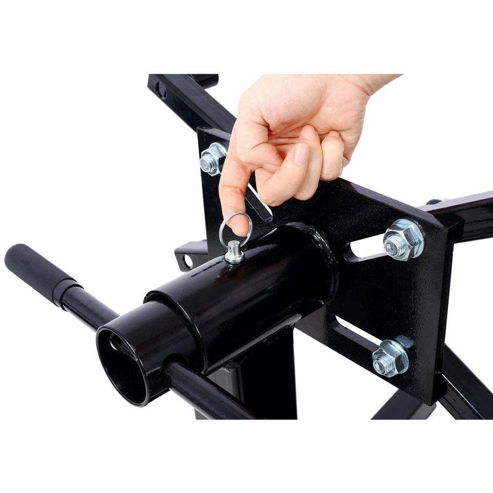 Miscool Ami 2000LB Folding Engine Stand with 360 Degree Adjustable Mounting Head Black (2)