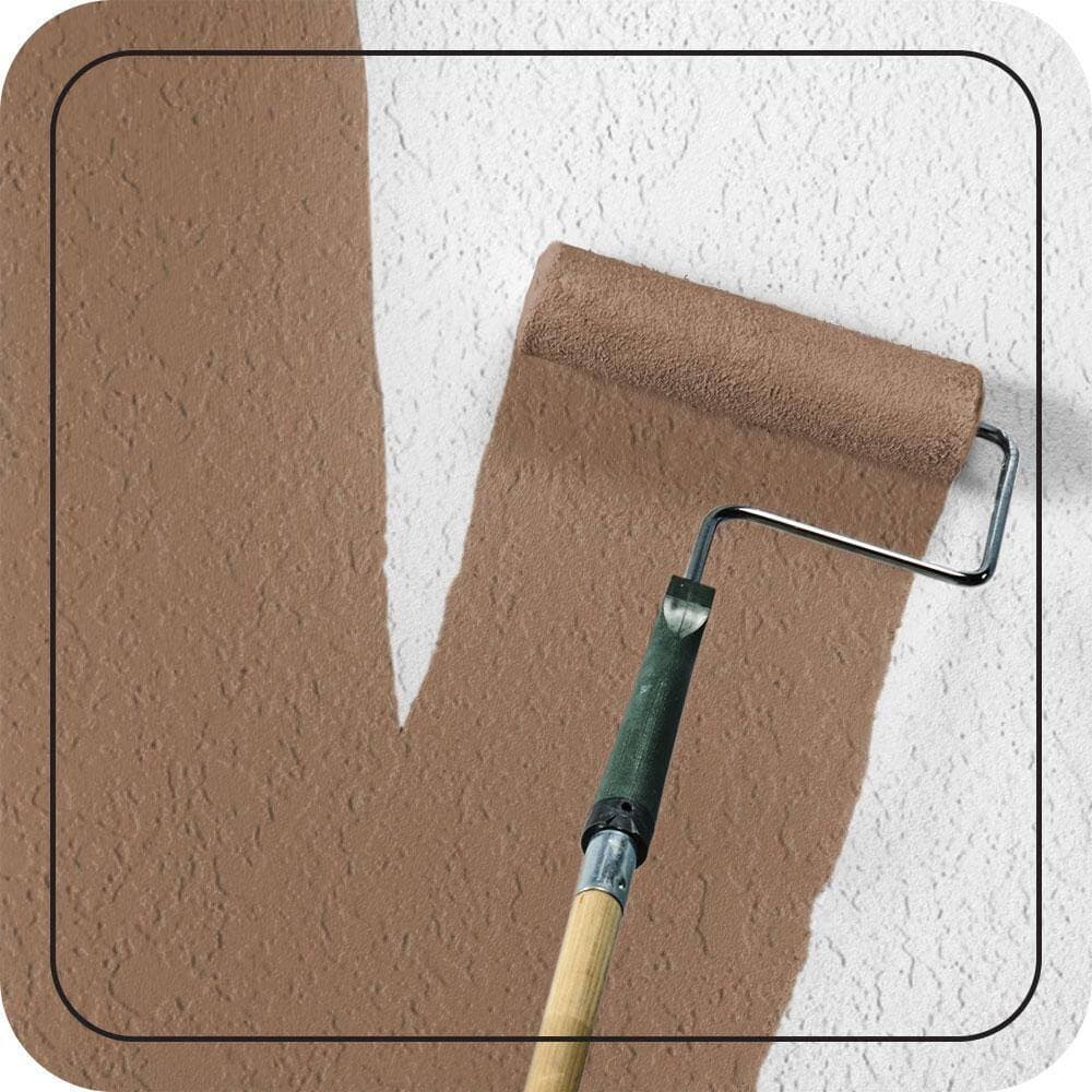 BEHR PREMIUM 5 gal. #S220-6 Baked Sienna Elastomeric Masonry, Stucco and Brick Exterior Paint (3)