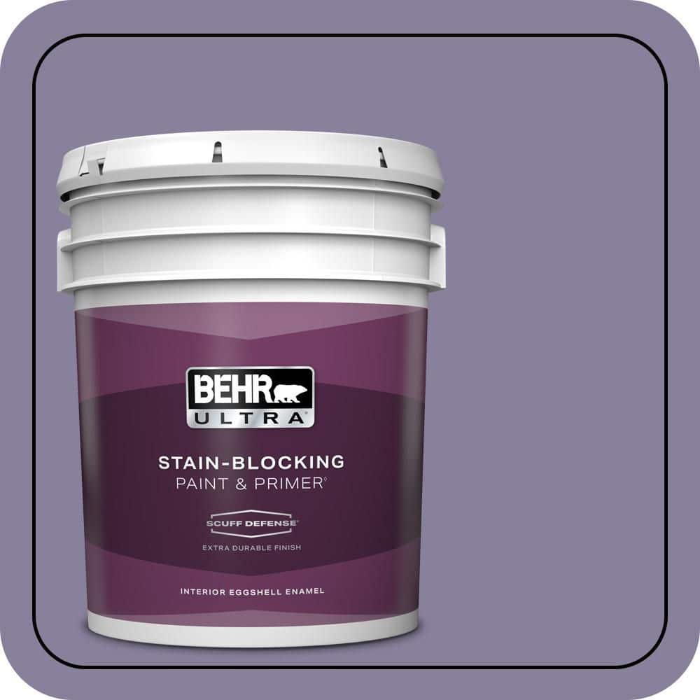 BEHR ULTRA 5 gal. #S570-5 Live Jazz Extra Durable Eggshell Enamel Interior Paint & Primer