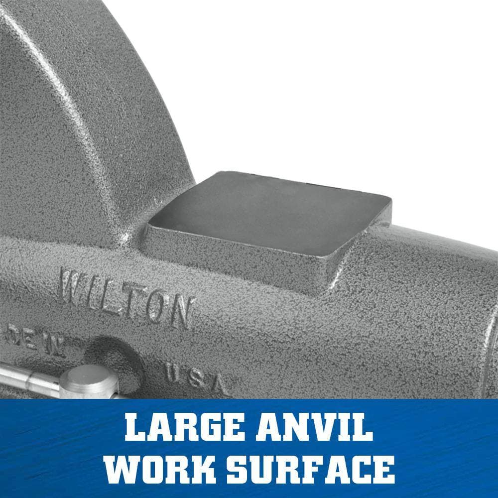 Unbranded Combination Pipe and Bench 5 in. Jaw Round Channel Vise with Swivel Base (2)