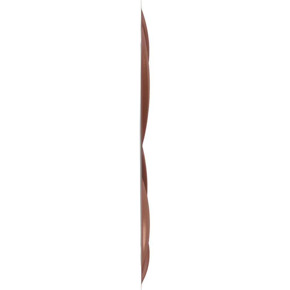 Ekena Millwork 19 5/8 in. x 19 5/8 in. Inula EnduraWall Decorative 3D Wall Panel, Champagne Pink (12-Pack for 32.04 Sq. Ft.) (3)