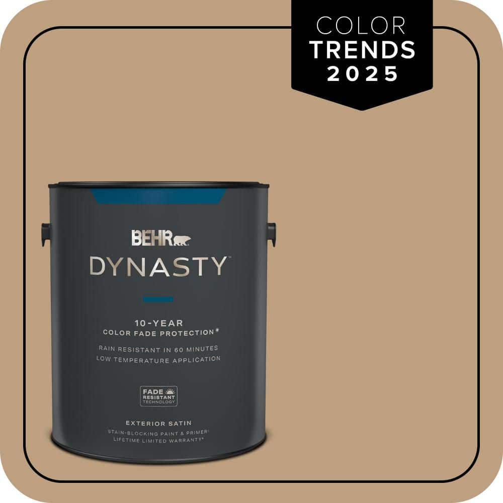 BEHR DYNASTY 1 gal. #N270-4 Oxford Street Satin Enamel Exterior Stain-Blocking Paint & Primer
