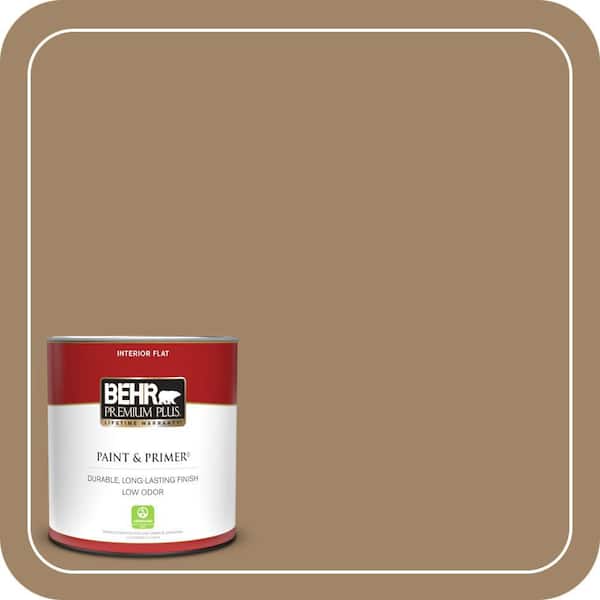 BEHR PREMIUM PLUS Home Decorators Collection #HDC-NT-28 Soft Bronze Enamel Low Odor & Primer (4)