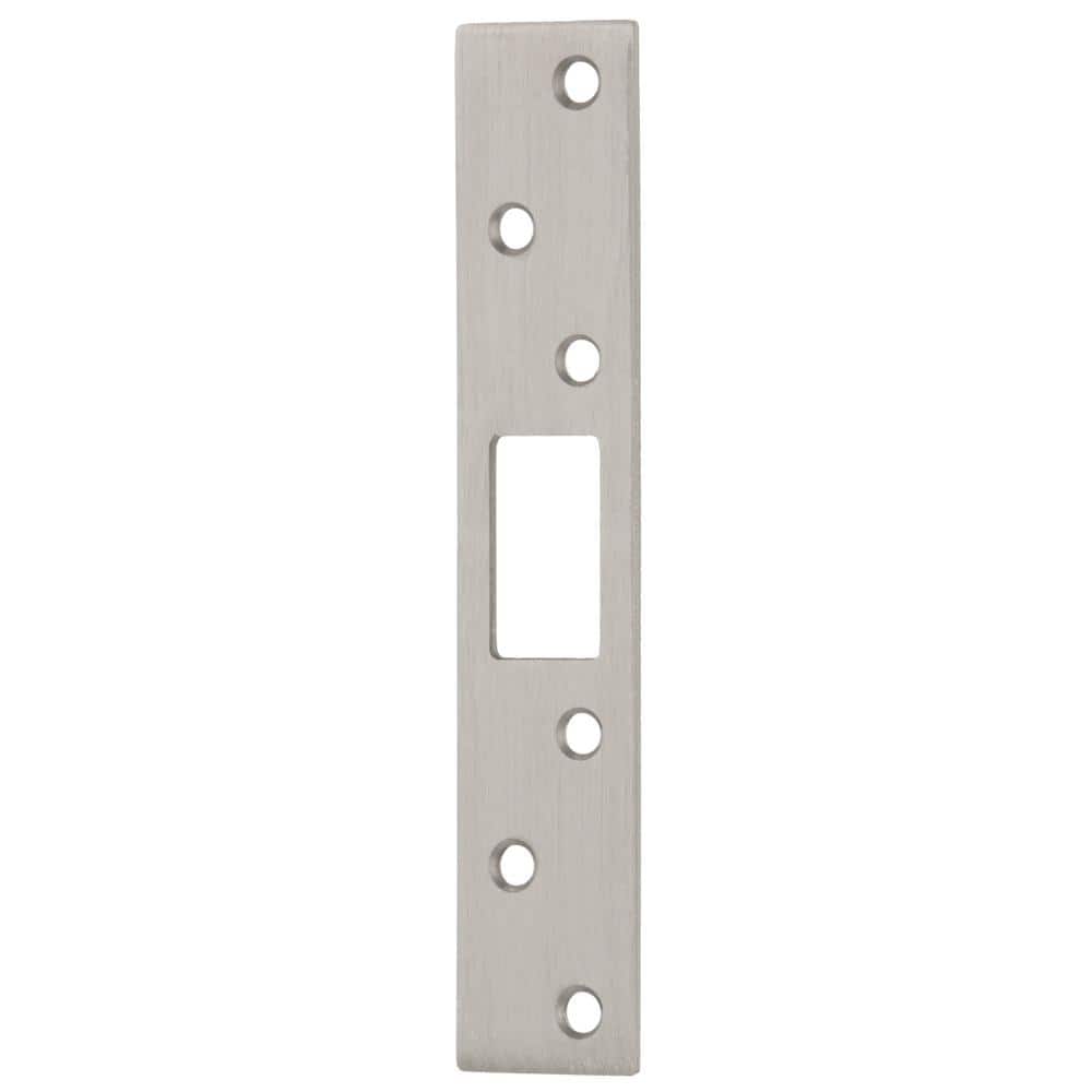 Defiant 5-7/8 in. Satin Nickel Deadbolt Strike (3)