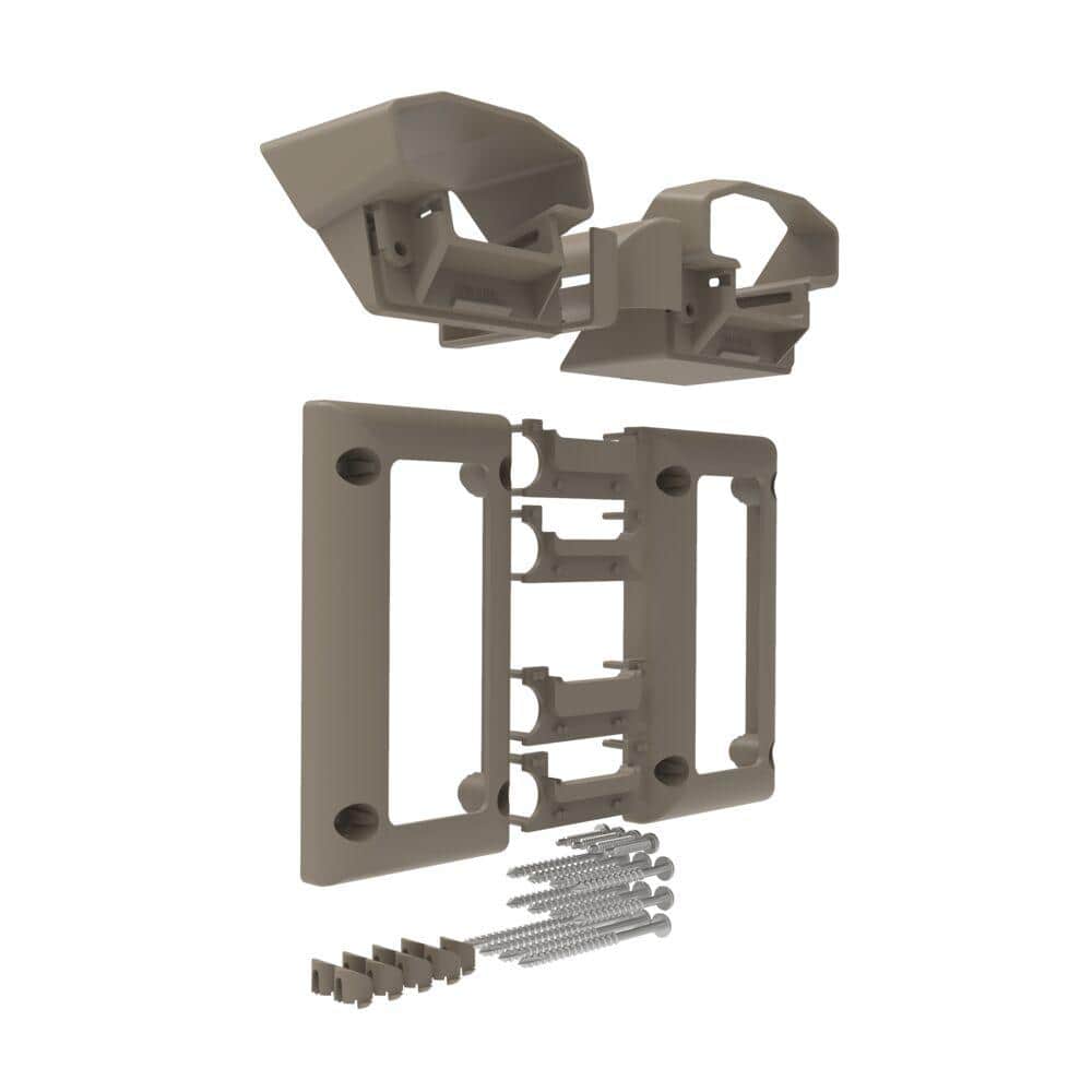 RDI Original Rail Earth Stair Mounting 2.75 in. Bracket Kit (2-Pair) (2)