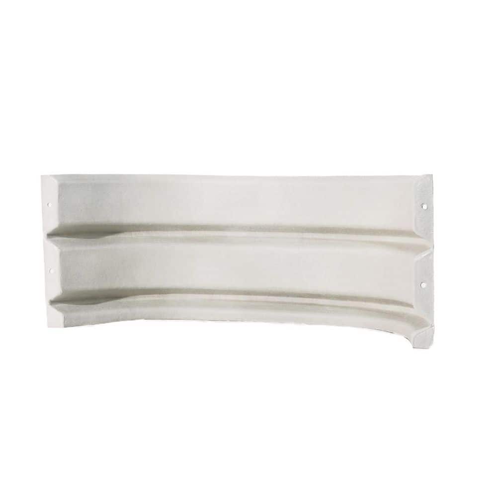 SHAPE PRODUCTS 37 in. W x 12 in. D x 15 in. Off-White Composite Area Well