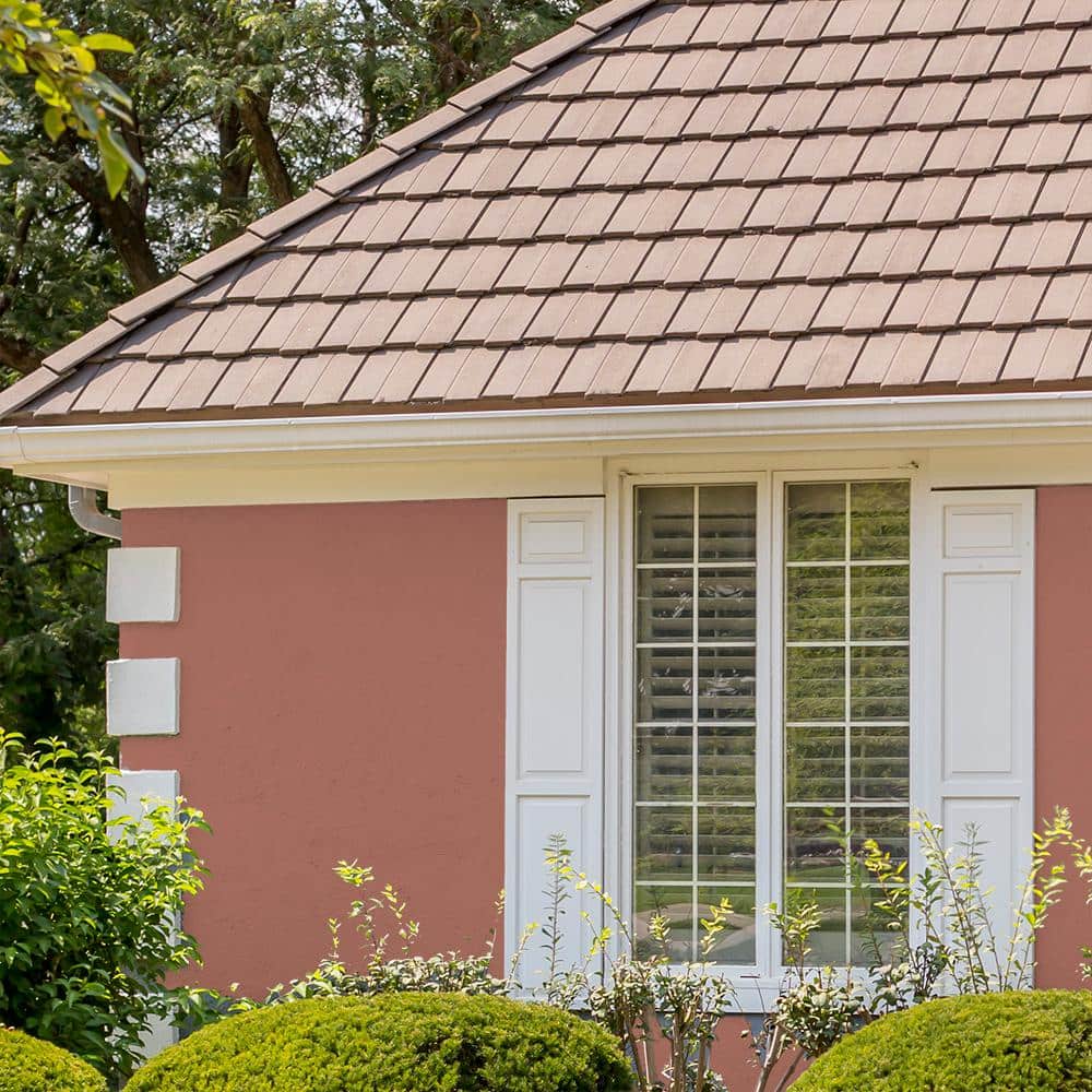 BEHR PREMIUM 1 gal. #PPU2-11 Mars Red Elastomeric Masonry, Stucco and Brick Exterior Paint (4)