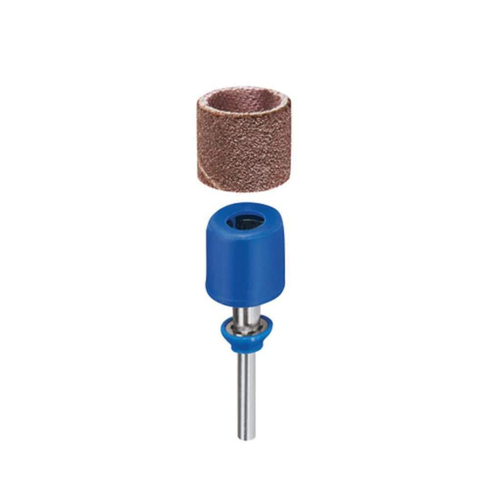 Dremel EZ Drum 1/2 in. Rotary Tool Mandrel for Sanding Bands for sanding bands 408, 432, 445