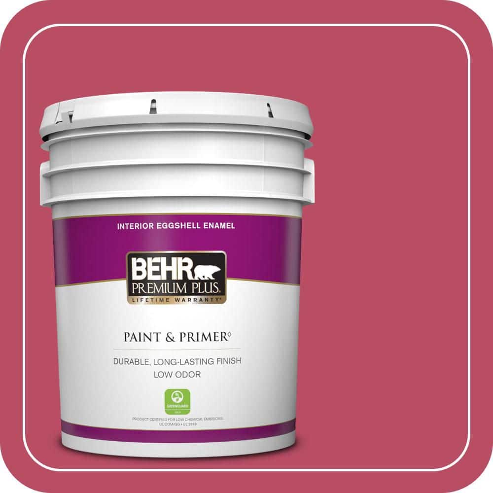 BEHR PREMIUM PLUS 5 gal. #P130-7 Glamorous Eggshell Enamel Low Odor Interior Paint & Primer
