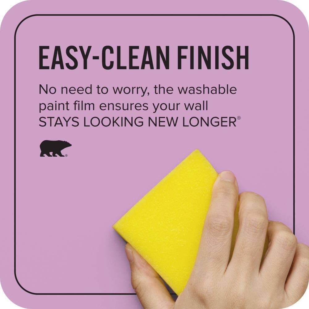 BEHR ULTRA 1 gal. #670B-4 Geranium Bud Extra Durable Flat Interior Paint & Primer (4)
