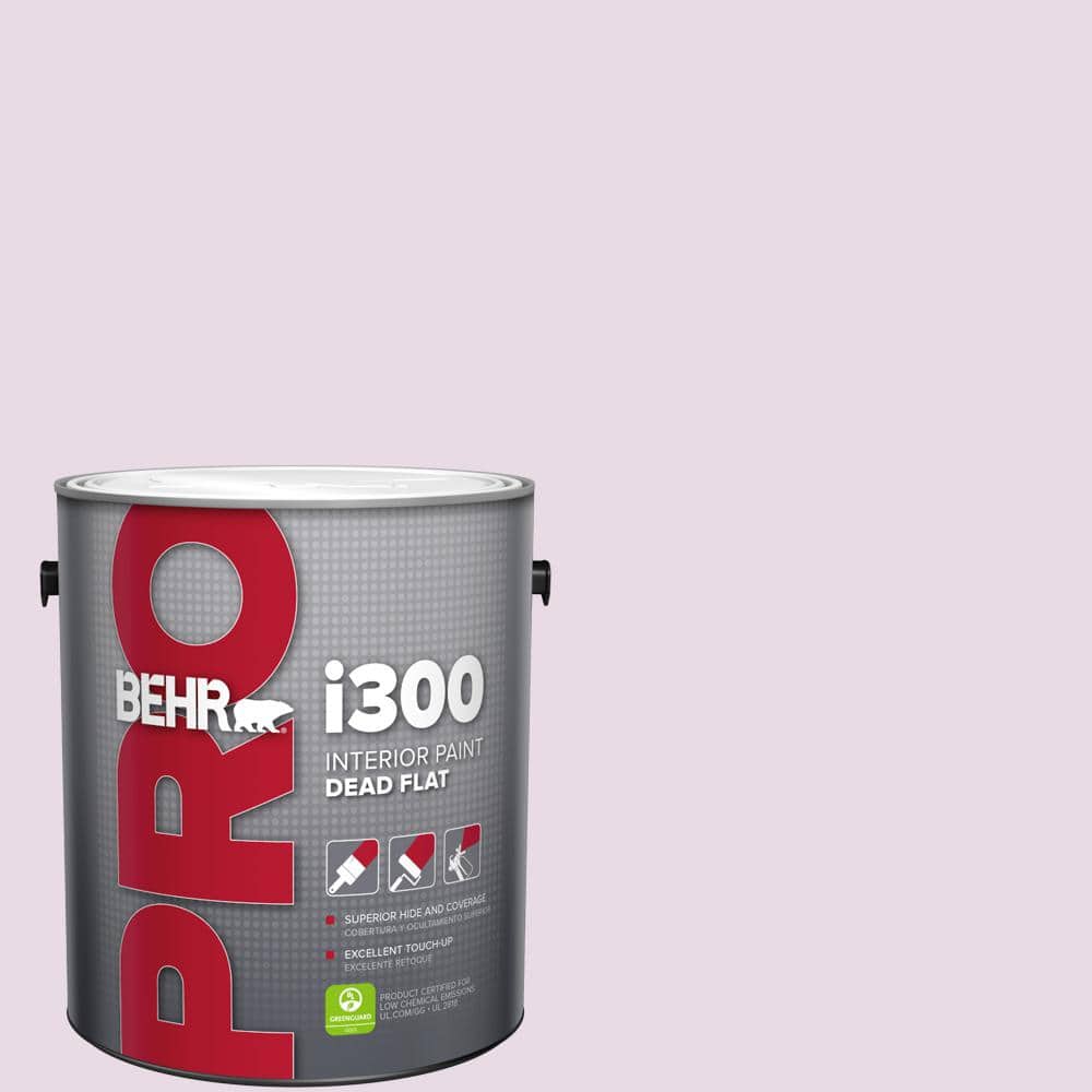 BEHR PRO 1 gal. #M110-1 Twinkled Pink Dead Flat Interior Paint