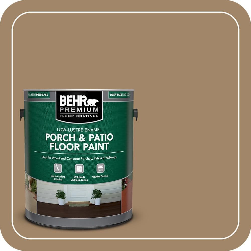 BEHR PREMIUM #HDC-NT-28 Textured Low-Lustre Enamel Interior/Exterior Porch and Patio Anti-Slip Floor Paint (1)
