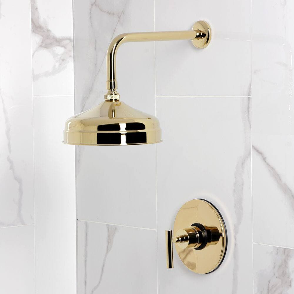 Kingston Brass Manhattan 1-Handle 1-Spray Shower Faucet 1.8 GPM in Polished Brass (2)