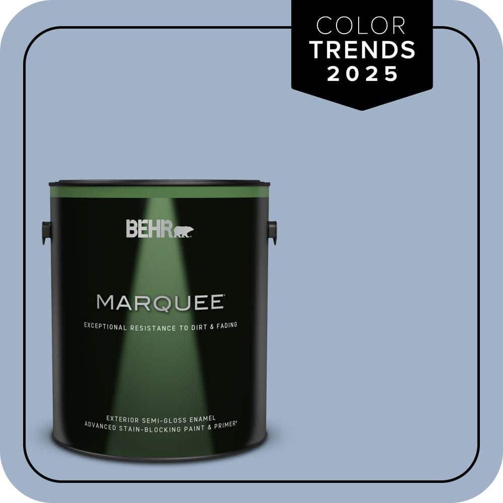 BEHR MARQUEE 1 gal. #S530-3 Aerial View Semi-Gloss Enamel Exterior Paint & Primer