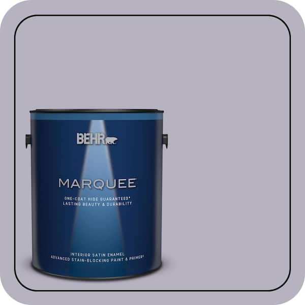 BEHR MARQUEE 1 gal. #N560-2 Coveted Gem Satin Enamel Interior Paint & Primer (2)