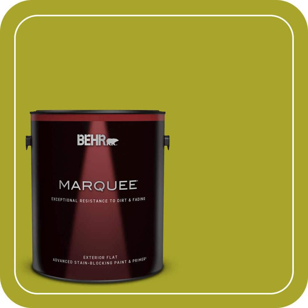 BEHR MARQUEE 1 gal. #P340-7 Venom Flat Exterior Paint & Primer (1)