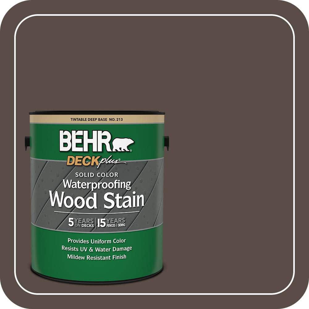 BEHR DECKplus #PPU5-19 Color Waterproofing Exterior Wood Stain (1)