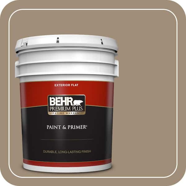 BEHR PREMIUM PLUS #ECC-17-1 Cottage Walk Enamel Low Odor & Primer (2)