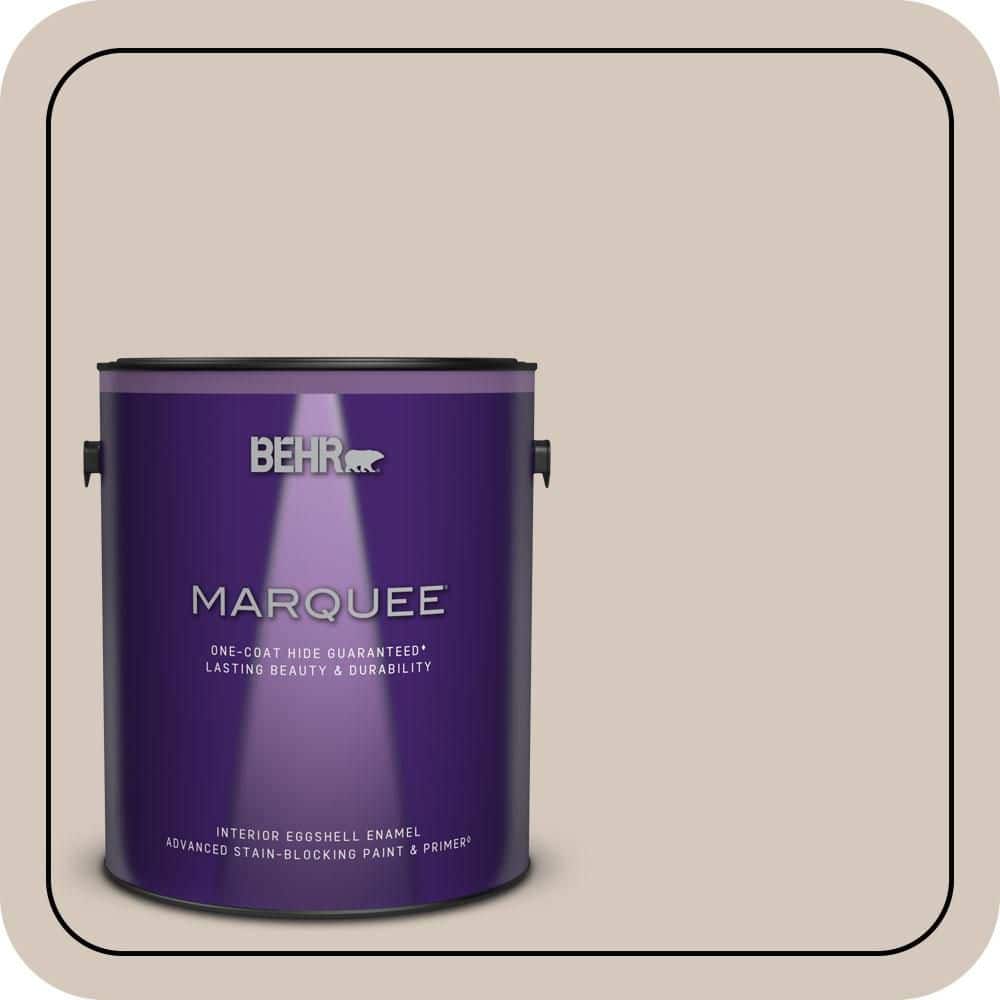 BEHR MARQUEE 1 gal. #N230-2 Old Map Eggshell Enamel Interior Paint & Primer