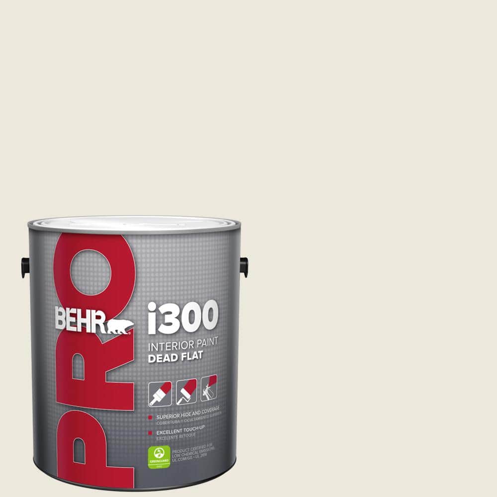 BEHR PRO 1 gal. #N330-1 Milk Paint Dead Flat Interior Paint
