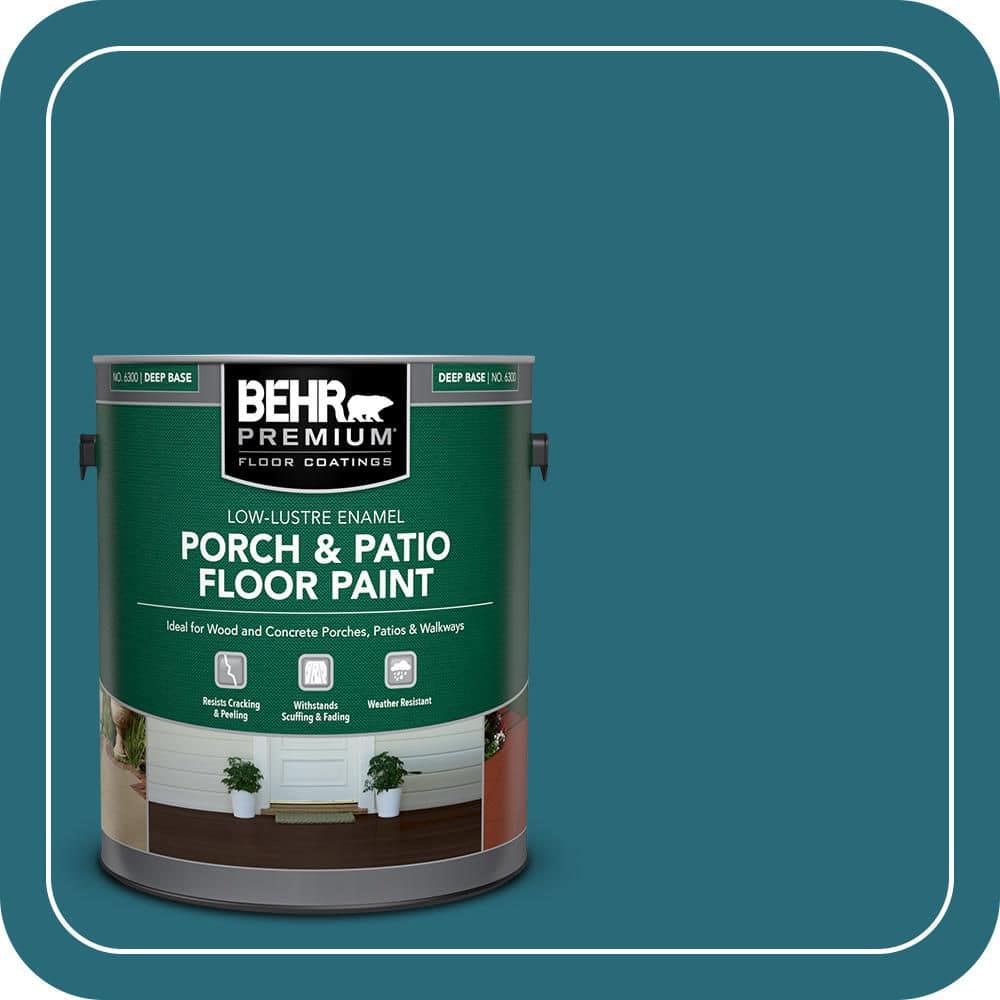 BEHR PREMIUM #M470-7 Low-Lustre Enamel Interior/Exterior Porch and Patio Floor Paint (1)