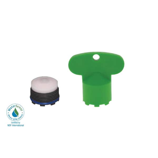 NEOPERL 1.2 GPM Tiny Junior Size M18.5x1 PCA Cache Water-Saving Aerator with Key (2)