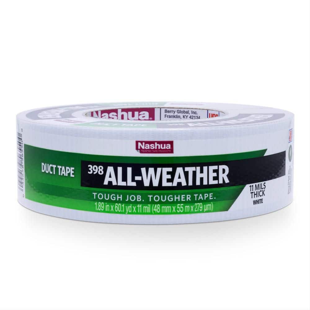 Nashua Tape 60 yd. 398 All-Weather HVAC Duct Tape Silver Pro Pack