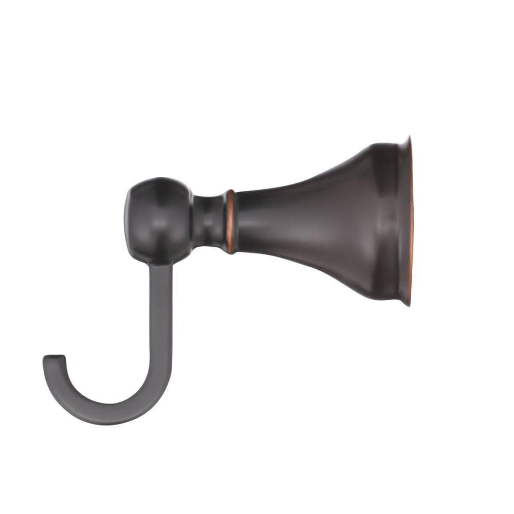 Glacier Bay Fairway Single Robe Hook in Bronze (2)