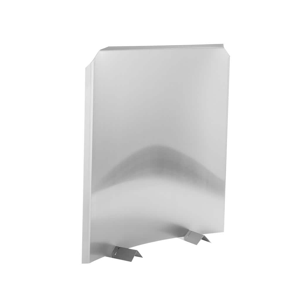 HY-C 27 in. x 27 in. Stainless Steel Fireback (2)