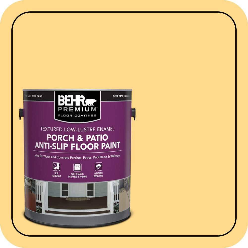 BEHR PREMIUM #P270-4 Textured Low-Lustre Enamel Interior/Exterior Porch and Patio Anti-Slip Floor Paint (1)