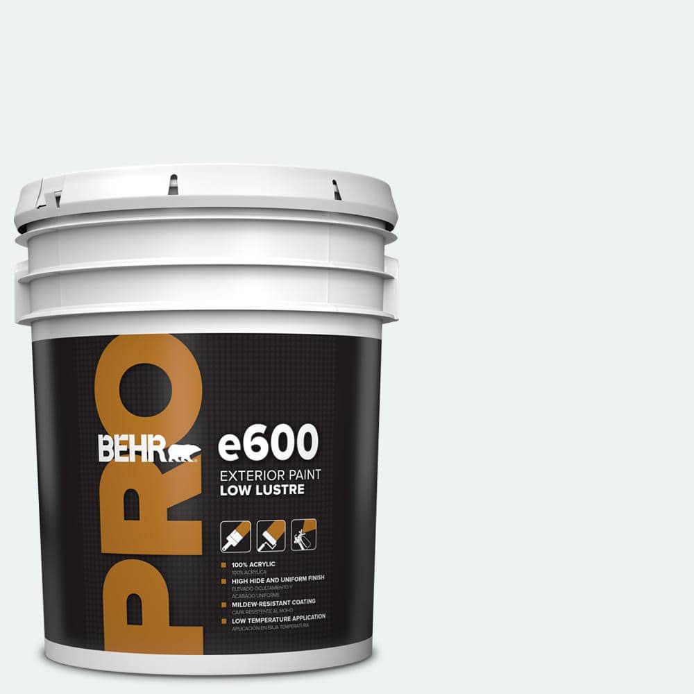 BEHR PRO 5 gal. #BL-W10 Maui Mist Low Luster Exterior Paint