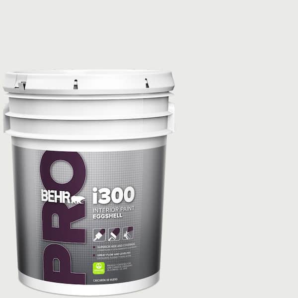 BEHR PRO 5 gal. Designer Collection #DC-002 Statement White Eggshell Interior Paint (2)