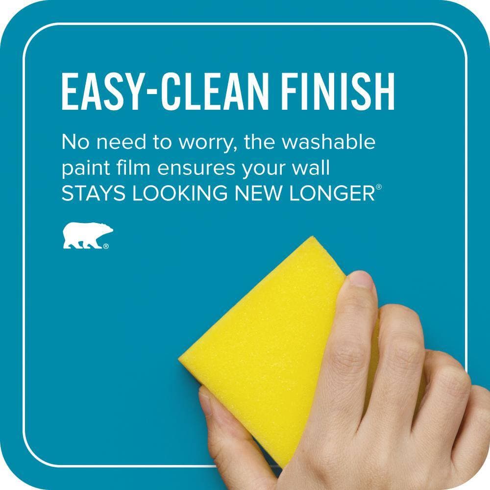 BEHR ULTRA 1 gal. #530B-7 Riviera Paradise Extra Durable Flat Interior Paint & Primer (4)