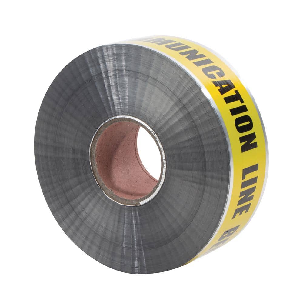NSi Industries 3 in. Detectable Underground Line Tape, Yellow (2)