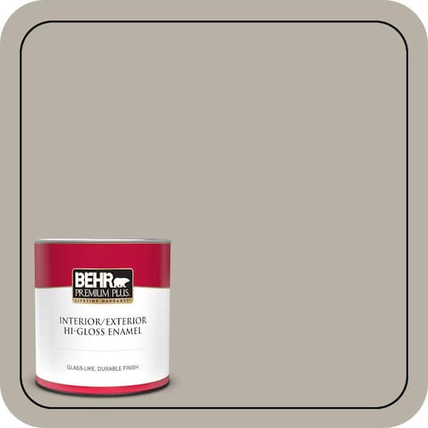 BEHR PREMIUM PLUS #HDC-CL-27G Rushmore Gray Enamel Low Odor & Primer (4)