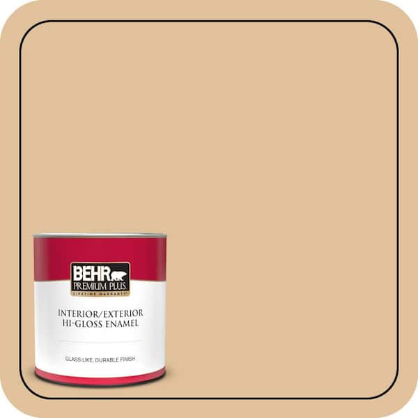 BEHR PREMIUM PLUS #300E-3 Clair De Lune Enamel Low Odor & Primer (4)