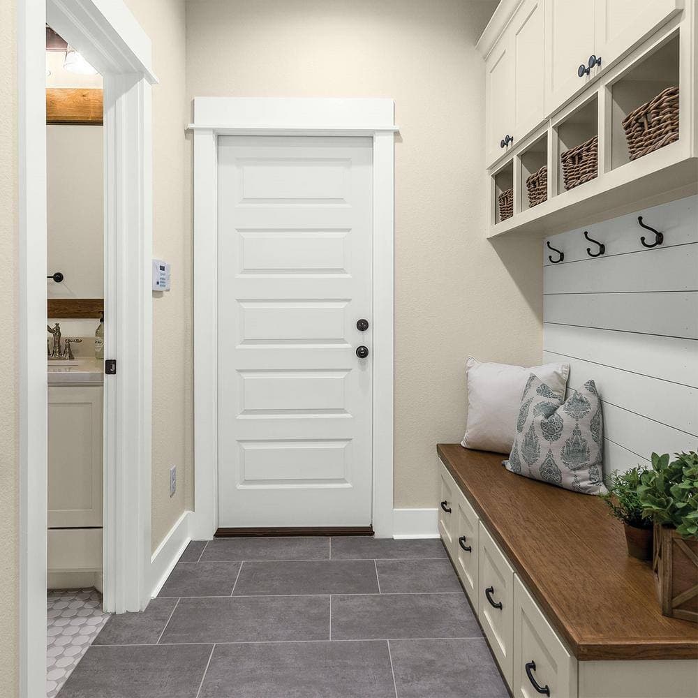 Glidden Premium 1 gal. PPG1009-1 Tundra Frost Semi-Gloss Interior Latex Paint (4)