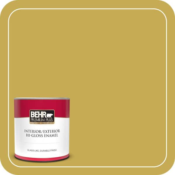 BEHR PREMIUM PLUS #380D-6 Leapfrog Flat Low Odor & Primer (3)