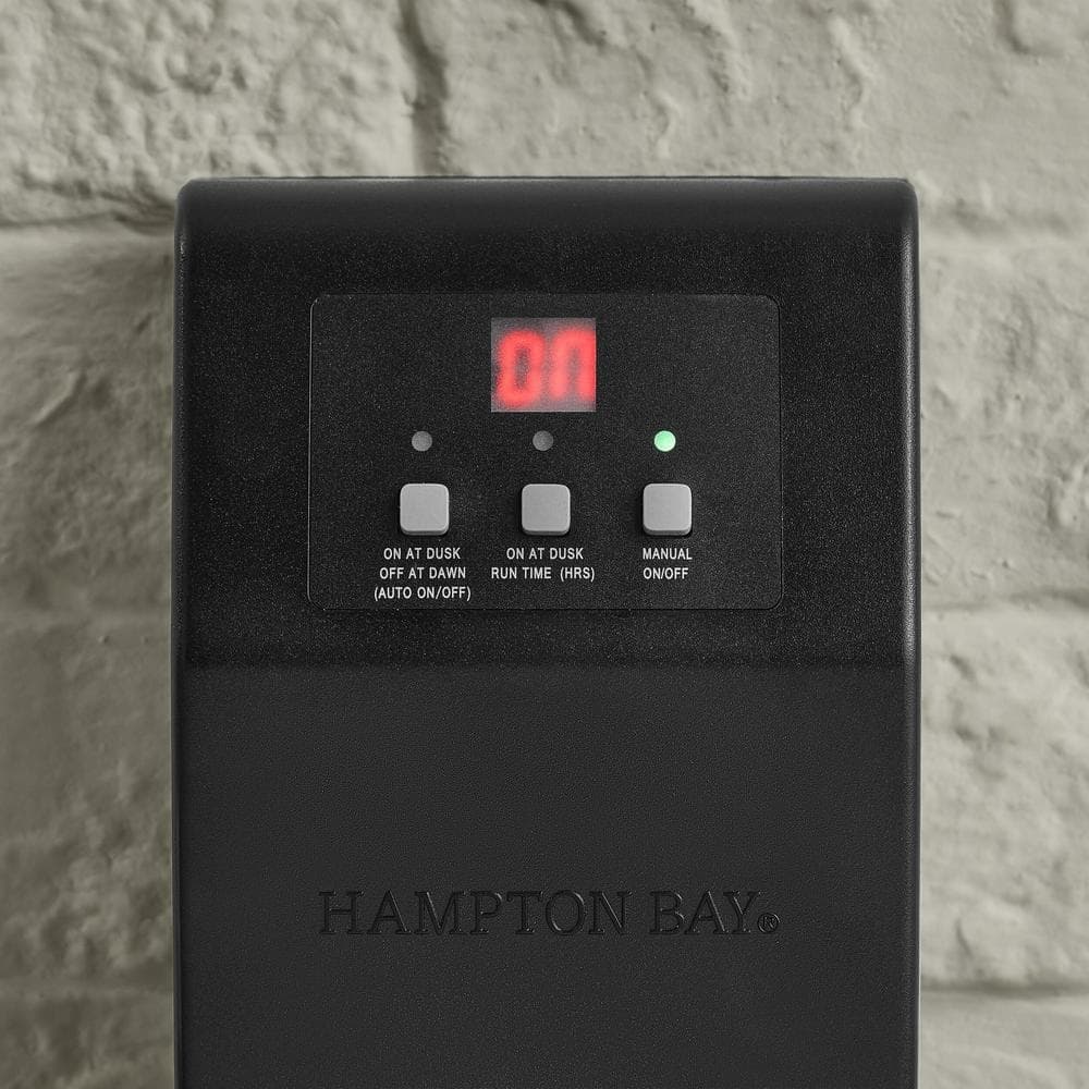 Hampton Bay Low Voltage 60-Watt Plastic Landscape Lighting Transformer with Dusk to Dawn Operation (4)