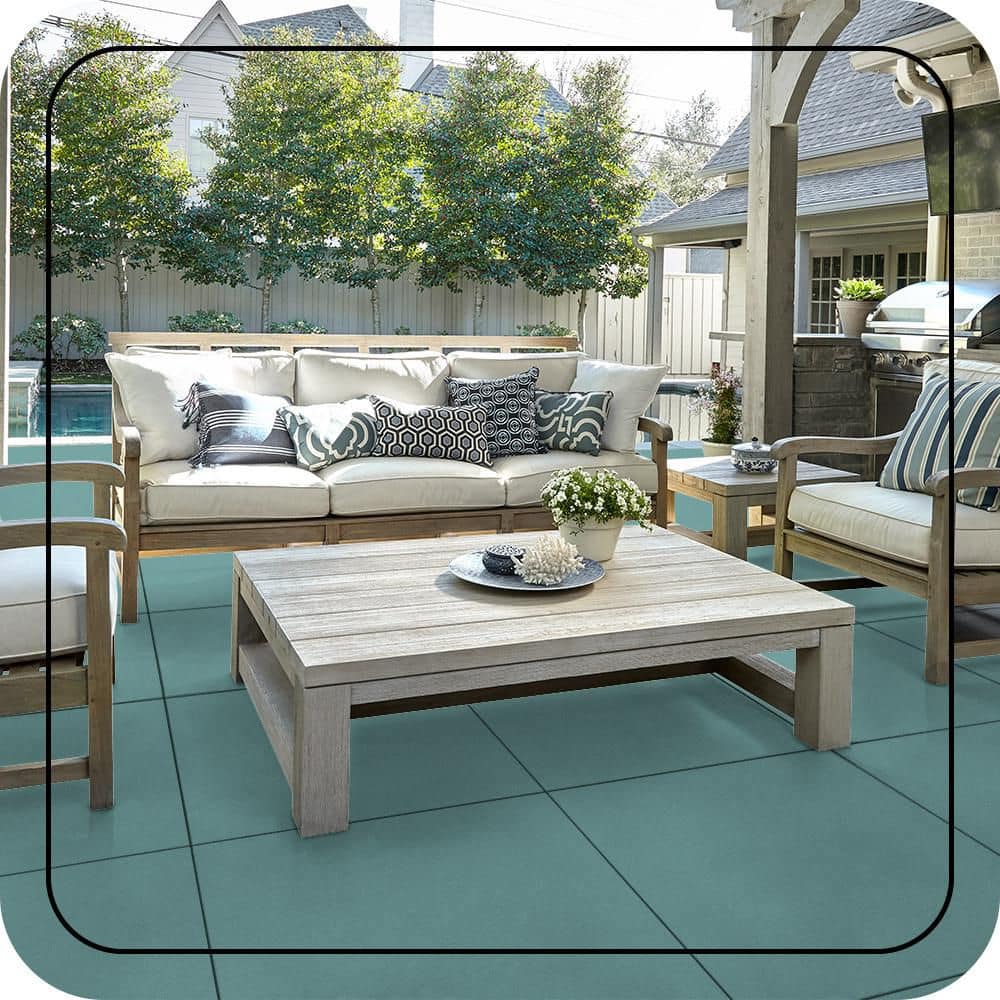 BEHR PREMIUM #PPU13-08 Textured Low-Lustre Enamel Interior/Exterior Porch and Patio Anti-Slip Floor Paint (3)