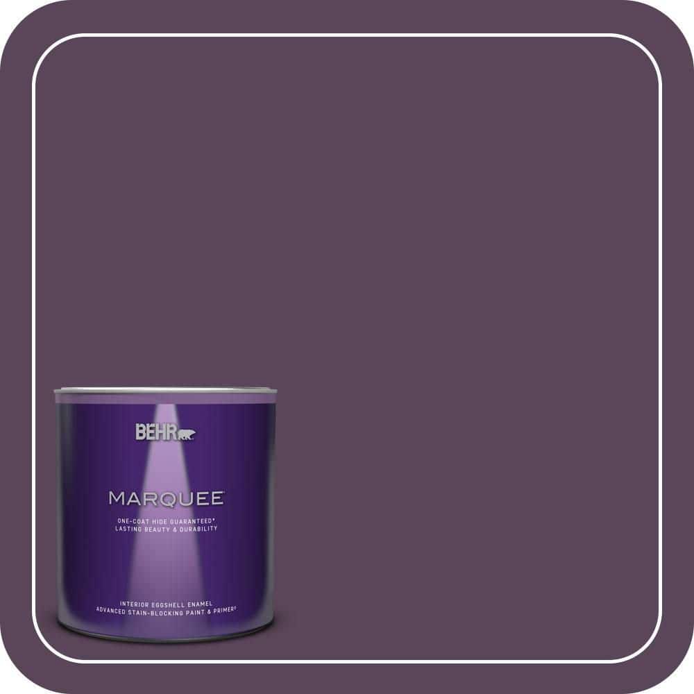 BEHR MARQUEE 1 qt. #T11-3 Strike a Pose Eggshell Enamel Interior Paint & Primer (1)