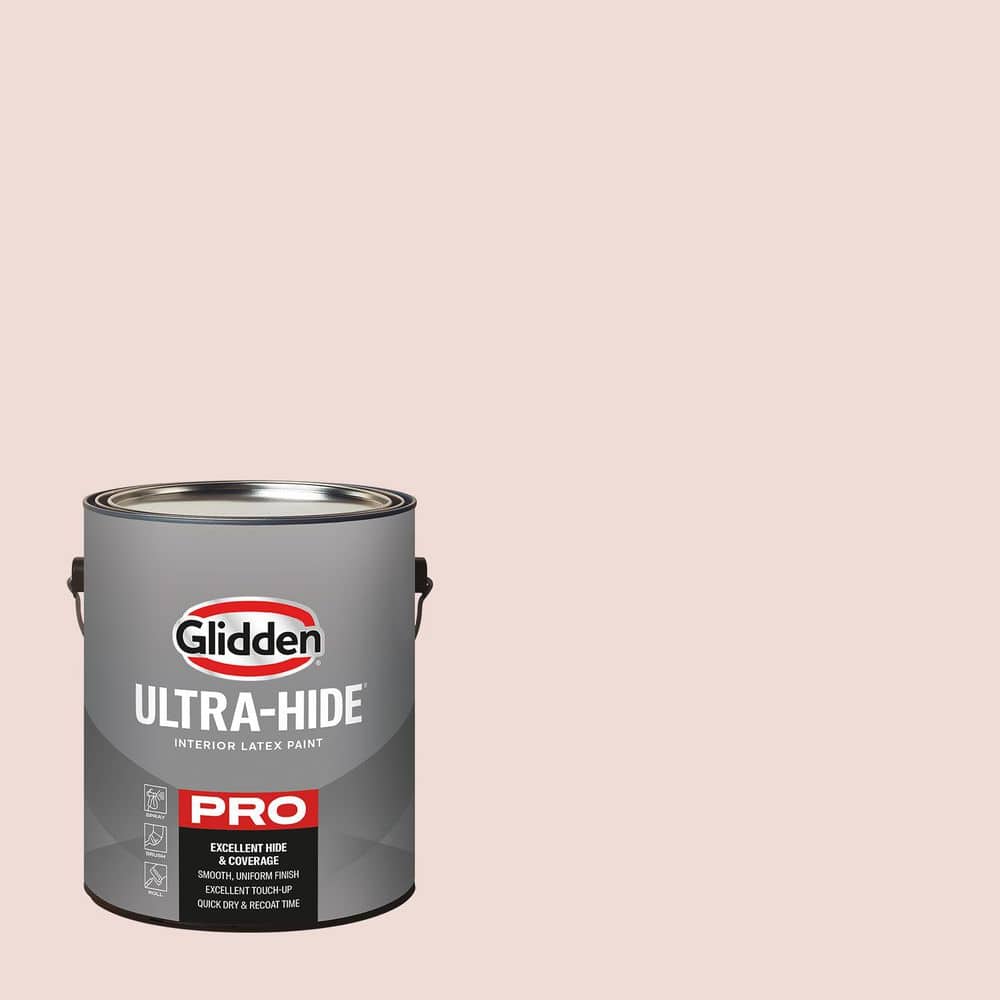 Glidden Ultra-Hide 1 gal. PPG1054-2 Sweet Truffle Ultra Flat Interior Paint
