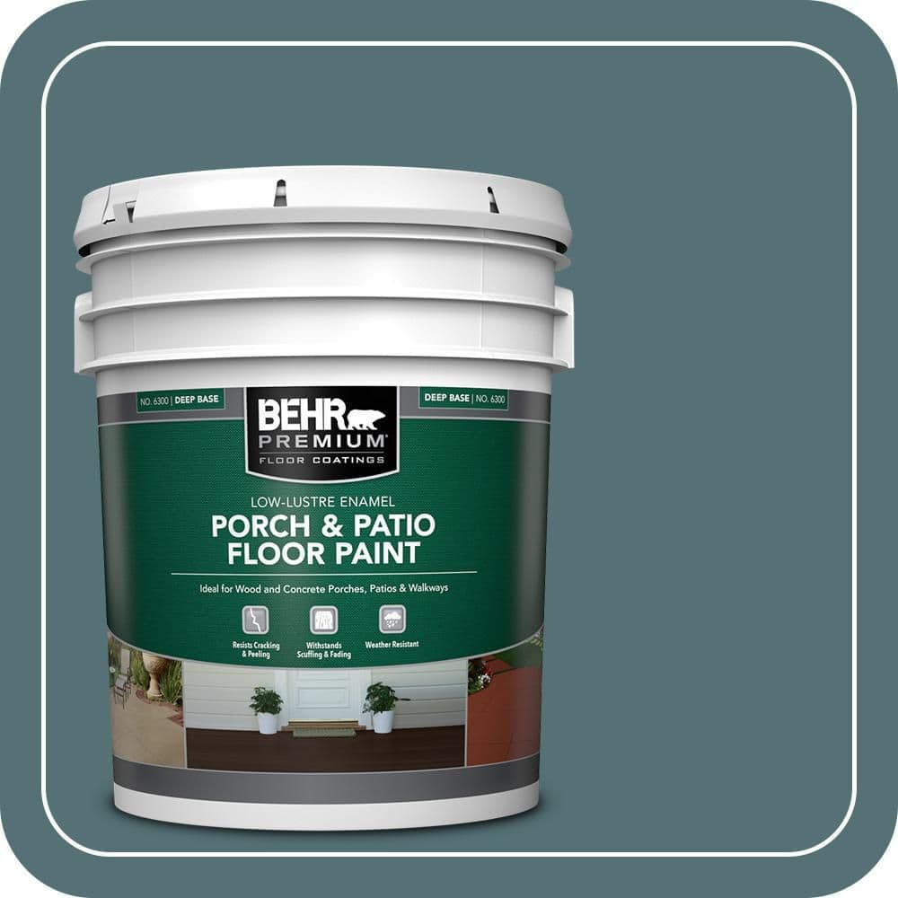 BEHR PREMIUM #PPU13-02 Low-Lustre Enamel Interior/Exterior Porch and Patio Floor Paint (1)