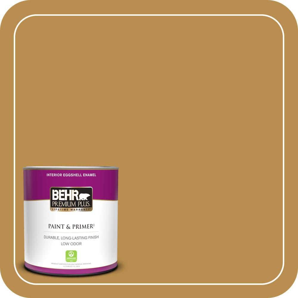BEHR PREMIUM PLUS #320D-6 Lion Mane Enamel Low Odor & Primer