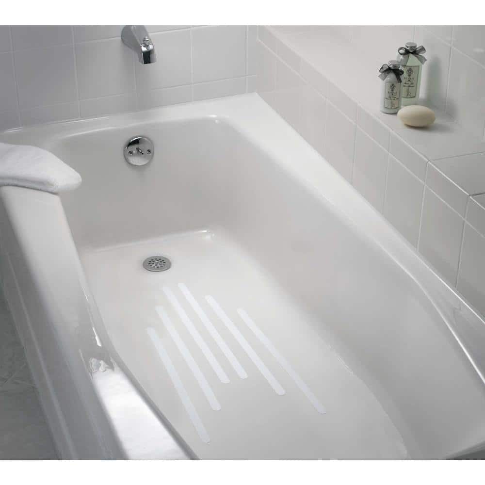 MOEN Home Care 18 in. Tub Treads in Glacier (6-Strips) (2)